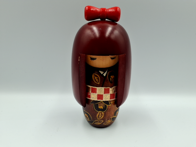 2 Japanske Kokeshi dukker
